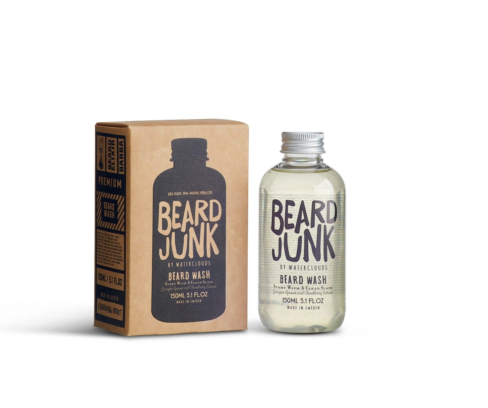 Beard Wash 150ml - Waterclouds Beard Junk