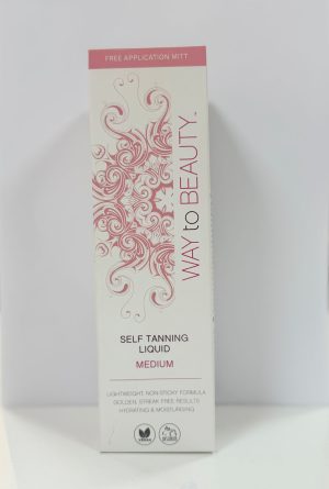 Self Tanning Liquid MEDIUM 250ml - Way to Beauty