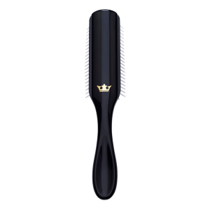 Denman Medium Styling Brush (7 Row) Black With Gold Crown