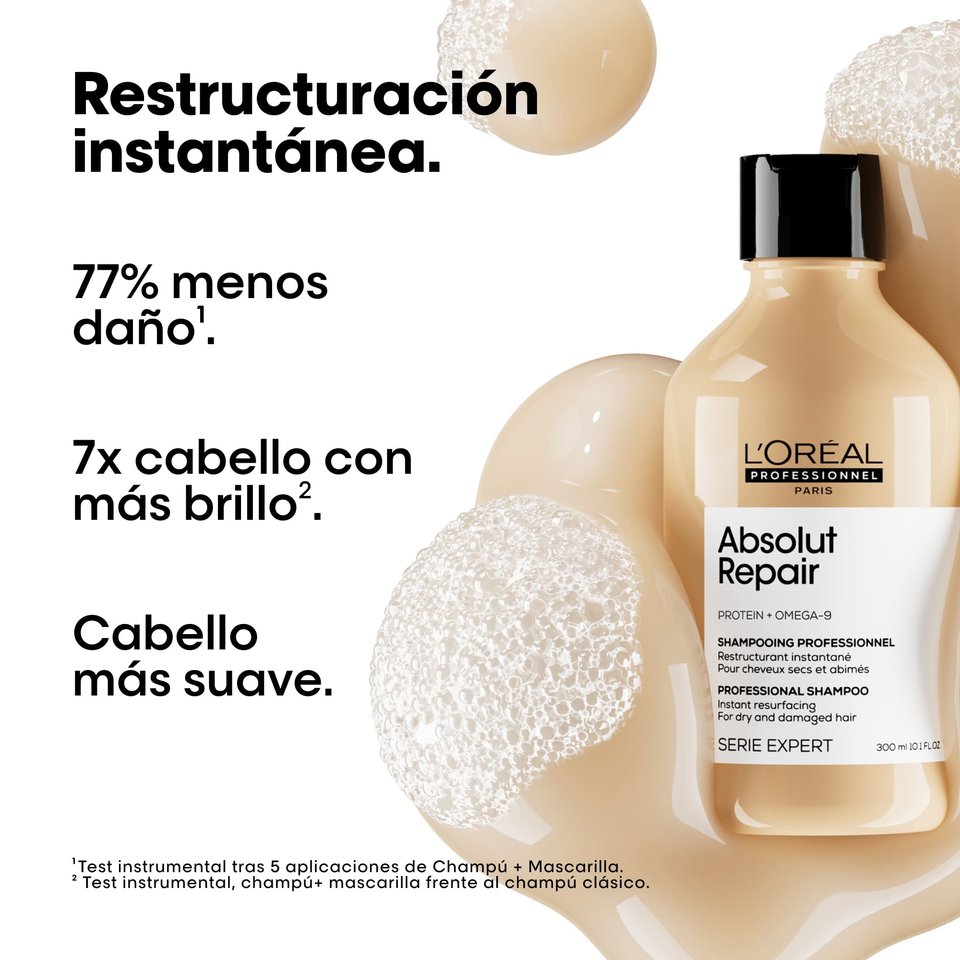 Absolut Repair Champú 300ml - Imagen 2
