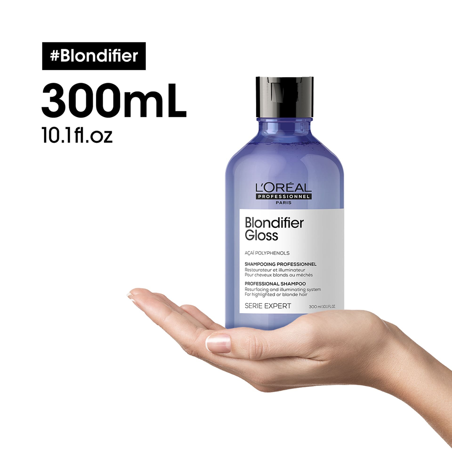 Blondifier Champú iluminador y restaurador 300ml - Imagen 3